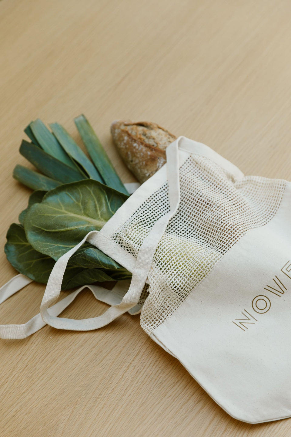 100 % Organic Cotton Mesh Bag - znovupoužiteľná sieťová taška