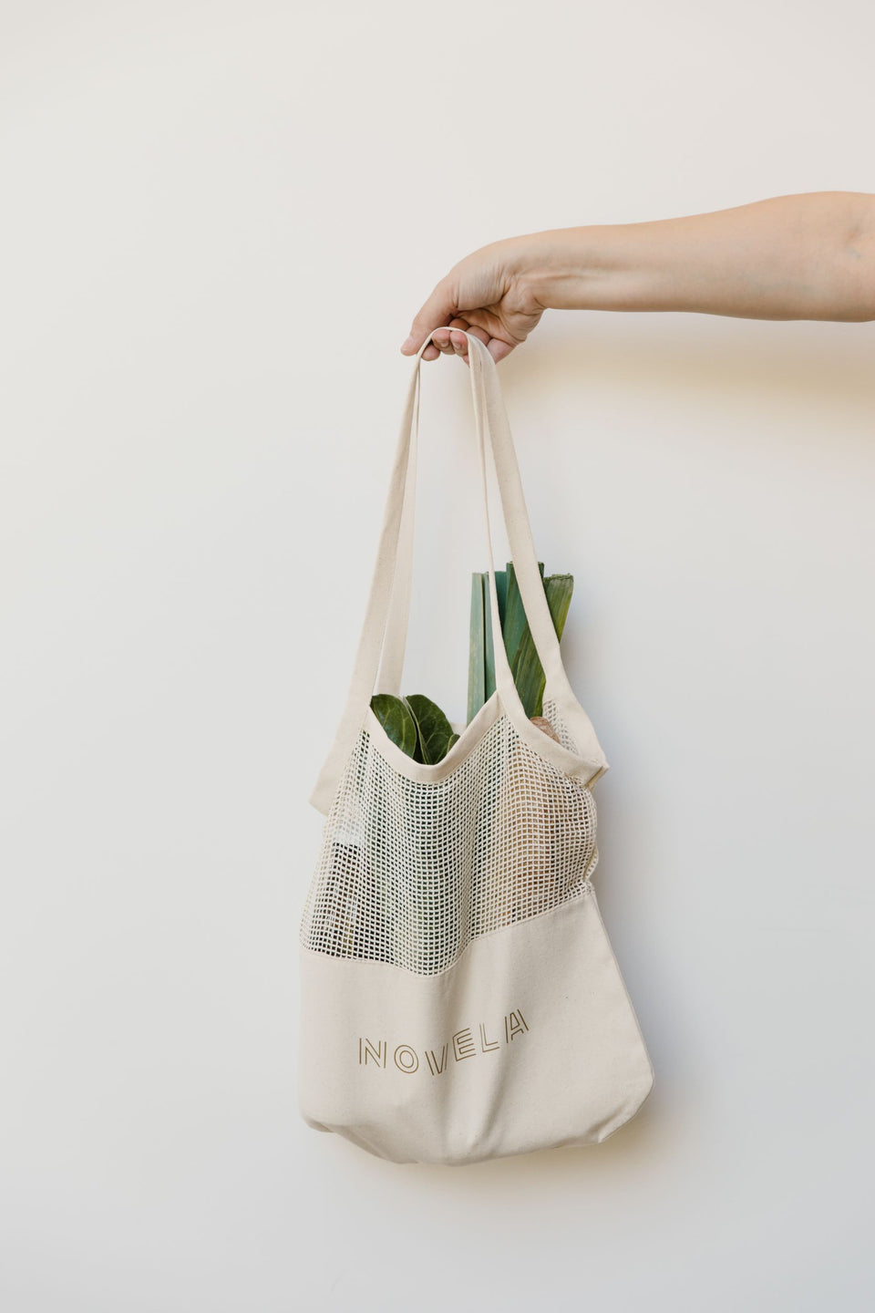 100 % Organic Cotton Mesh Bag - znovupoužiteľná sieťová taška